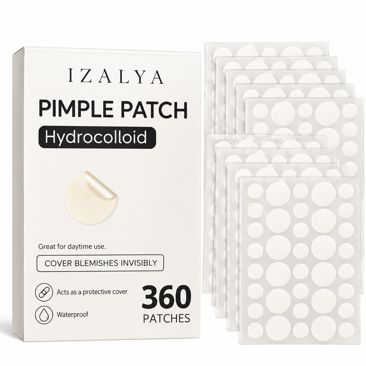 Patchs anti-imperfections invisibles – lot de 360